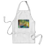 Fine Art Sunflower Seed Abstract Apron