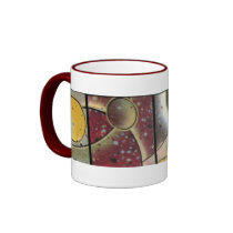 FINE CERAMIC ART - GALACTIC MUG