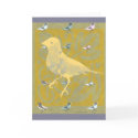 Fine finch yellow: art cards