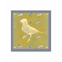 Fine Finch yellow : fine art graphic design t-shirts