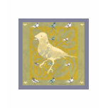 Fine Finch yellow : fine art graphic design T-shirts
