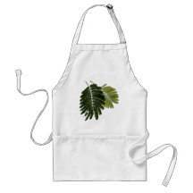Fine Leaved Ferns Embossed Apron