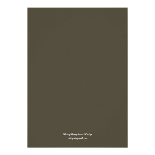 Fine Monogram Baptism/Christening Invitation