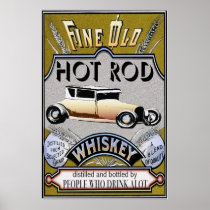fine old hot rod poster