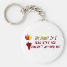 Fine Wine Key Chain