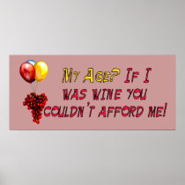 Fine Wine Poster