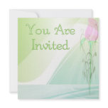 Finely Crafted Soft Pastel Invitation