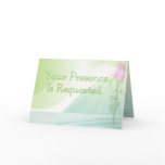 Finely Crafted Soft Pastel Invitation cards