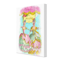 Finery and Frippery Little Marie's Dance Portrait canvas prints