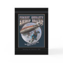 Finest Quality Airship Ballast Greeting Card by Retropolis_Travel Finest Quality Airship Ballast Greeting Card