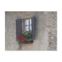 finestra di villa postcards