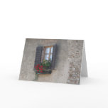 Finestra Di Villa, Toscana, Italia Card