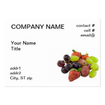 finger fruit business cards