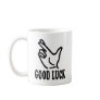 finger good luck icon coffee mugs