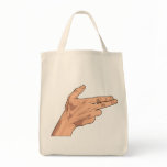 Finger Gun Pistol Shooting Hand Sign Gesture bags