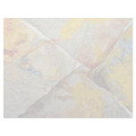 Finger paint on corners of four paper towels custom letterhead