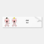 Finger Pointing Cry Baby Bumper Stickers