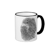 Finger Print Coffee Mug
