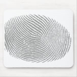 Finger print mouse pad
