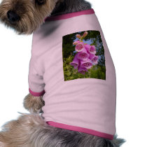 Finger Purple Flower In Field pet clothing