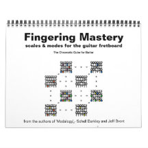 Fingering Mastery - Chromatic Cube for Guitar 2013 Wall Calendars