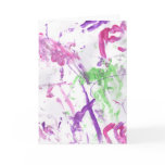 Fingerpainting Notecard