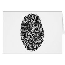 fingerprint greeting cards