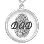 Fingerprint Father's Day Keepsake Pendant