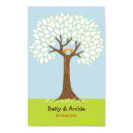 Fingerprint / Signature Tree Wedding (Daytime) print