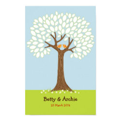 Fingerprint / Signature Tree Wedding (Daytime) print