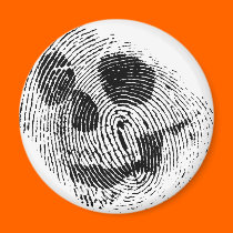 Fingerprint skull magnets