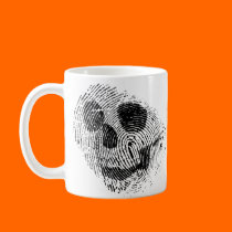 Fingerprint skull mugs