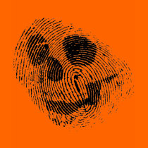 Fingerprint skull t-shirts by nassosvakalis Fingerprint skull t-shirts