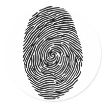 fingerprint stickers
