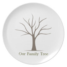 Fingerprint Tree Plate