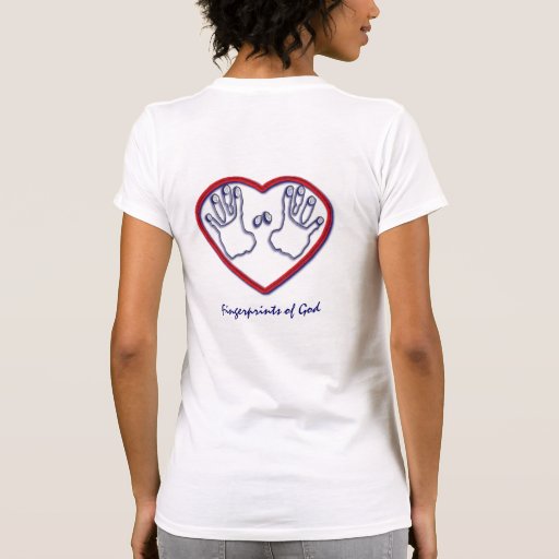 Fingerprints of God - 1 Peter 5:6-7 Shirt