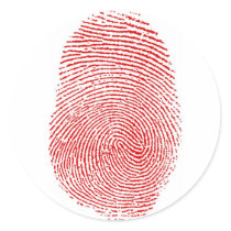Fingerprints sticker