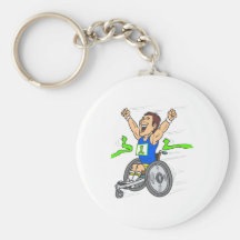 Finish Line Key Chain