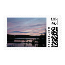 Finland at Sunset postage
