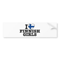 Finland Bumper Stickers