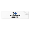 Finland bumper stickers by magarmor Finland bumper stickers