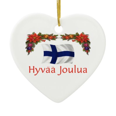 Finland Christmas Ornament