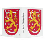 Finland Coat of Arms detail binders