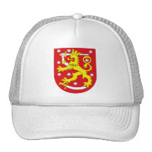 Finland Coat of Arms Hat