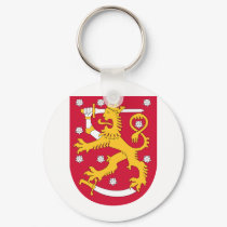 Finland coat of arms keychains