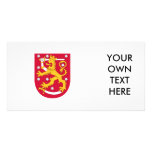 Finland Coat of Arms Photo Card