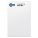 Finland Coat of Arms Customized Stationery