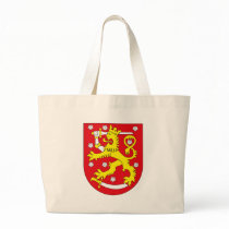 Finland Coat of Arms Tote Bag