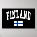 Finland College Style Poster