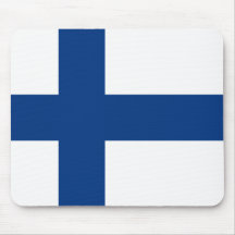 Finland – Finnish National Flag Mousepad